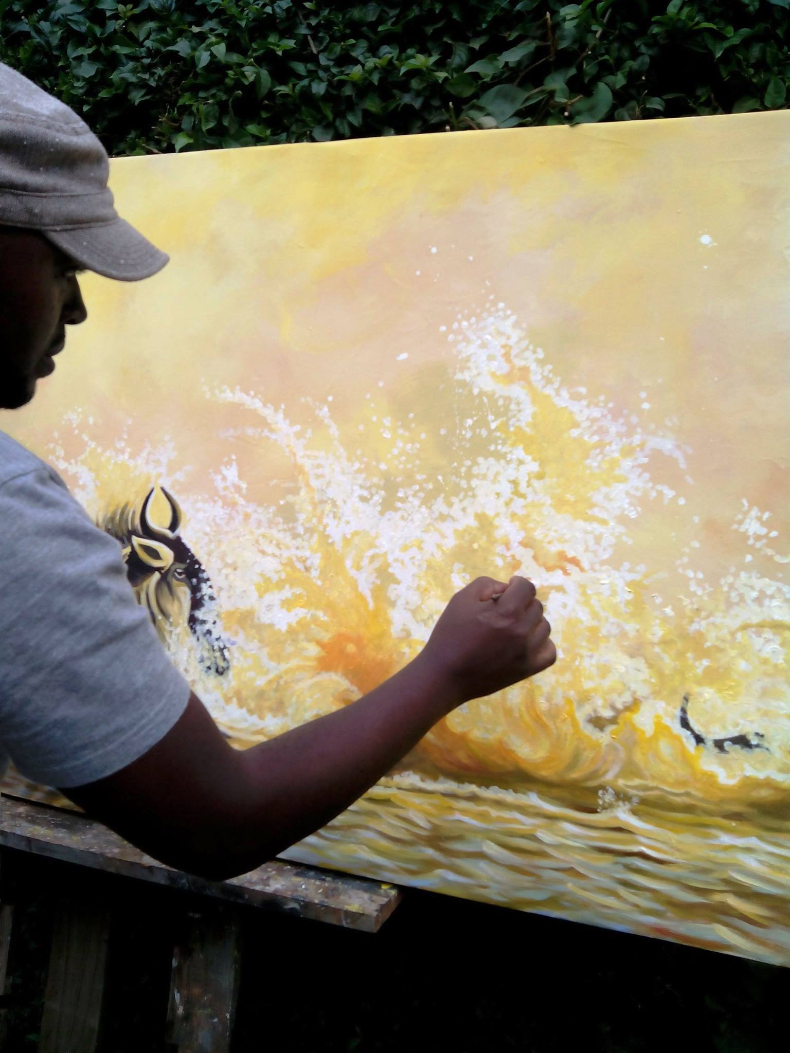 art studio canvas